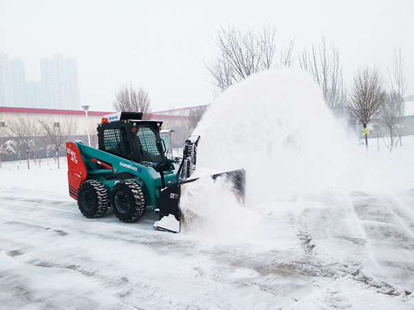 表白冬季除雪能手，这个冬天有你更温暖