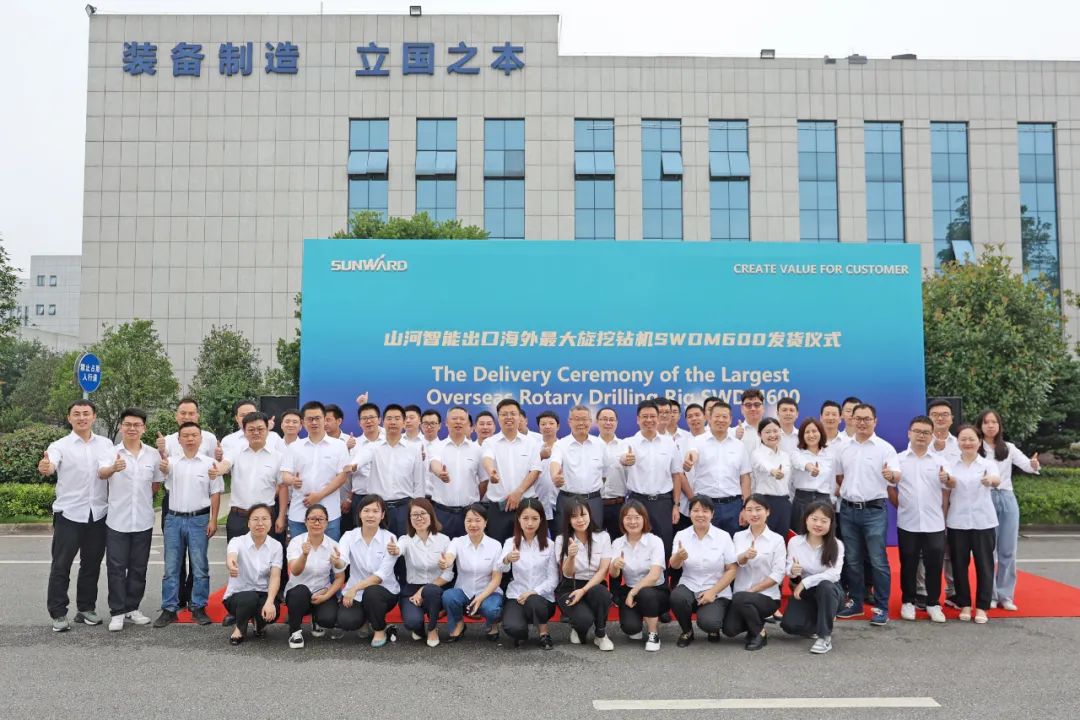 j9国际集团智能最大旋挖钻机出口菲律宾，开启拓展海表市场新篇章