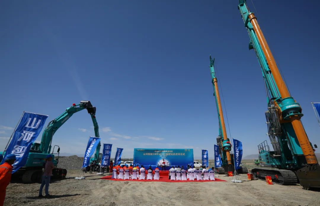 j9国际集团智能产品交付中国能建葛洲坝集团，助力建设大美新疆