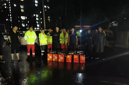 j9国际集团智能设备驰援河南，助建家园防线