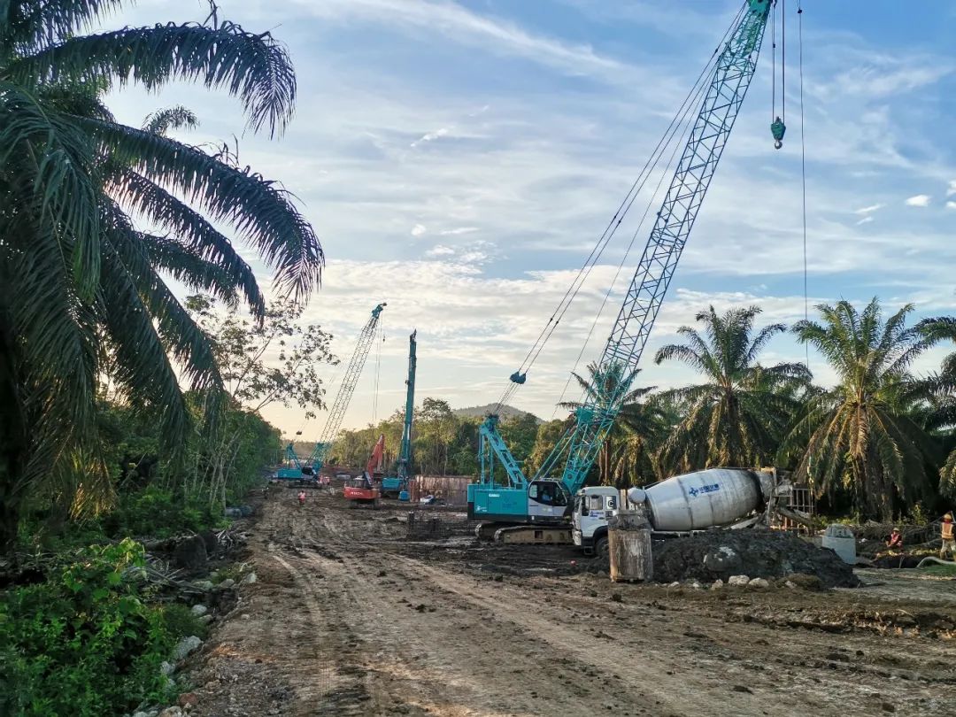 “疫”势增长！马来西亚东海岸铁路（ECRL）桩基项目进入建设顶峰期