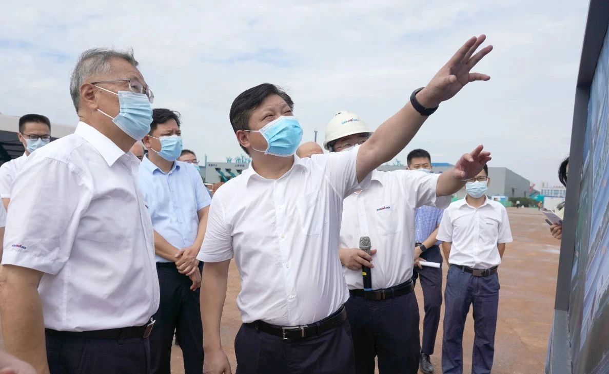 长沙县委书记付旭明调研j9国际集团智能