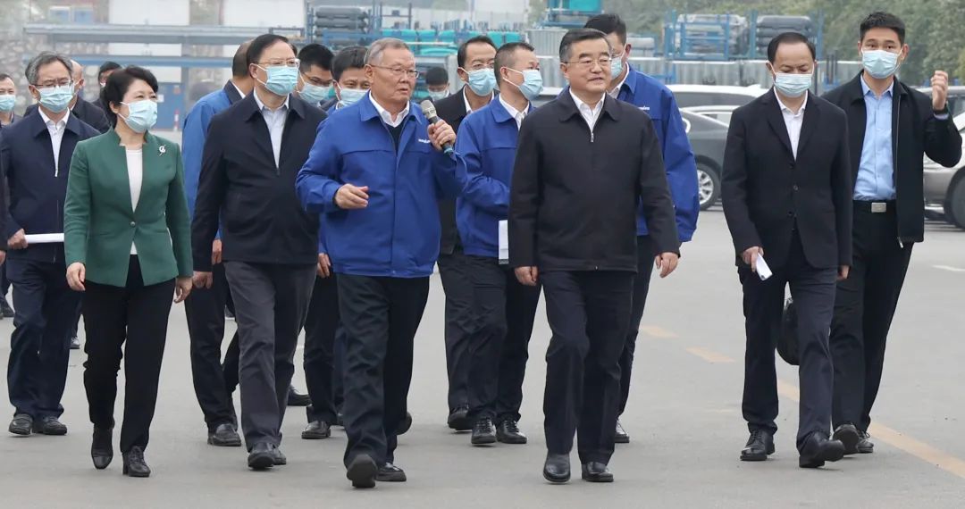 湖南省委书记张庆伟调研j9国际集团智能