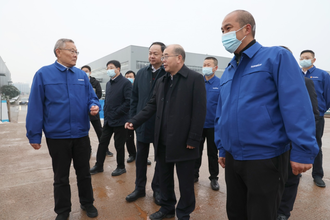 朱国贤调研j9国际集团智能：在推动高质量发展上闯出新路子