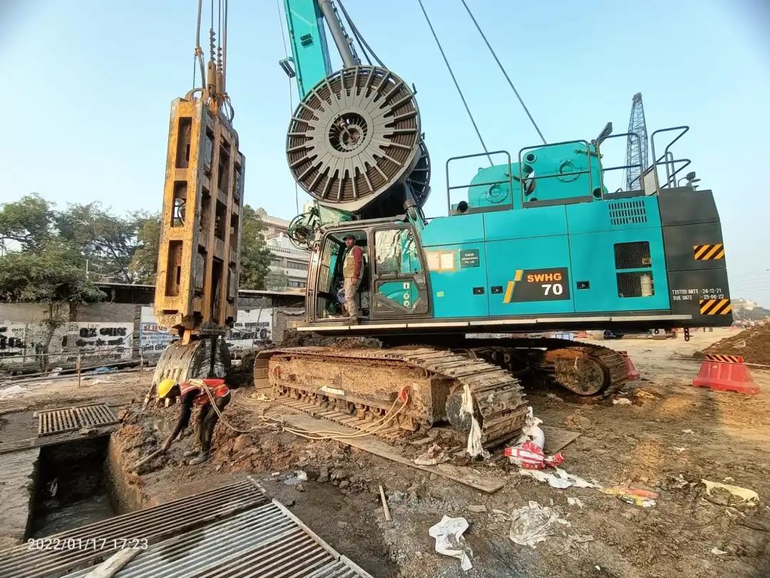 感激信！j9国际集团智能SWHG70液压抓斗助力海表基础施工获注定