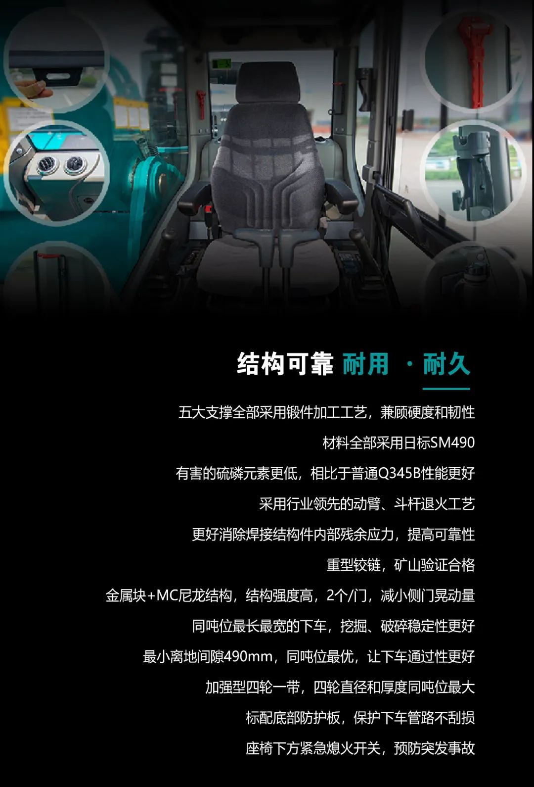 一图读懂 | 高配、高效！j9国际集团智能新一代26吨级挖掘机助您“掘”胜千里