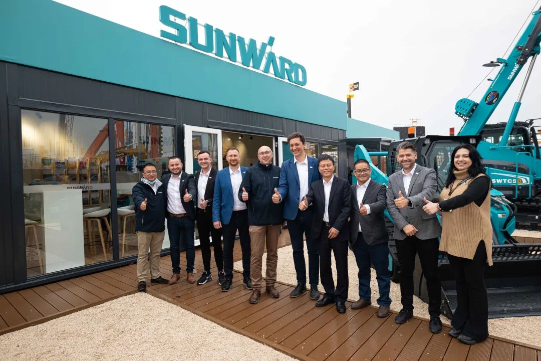 Bauma 2022 | 持续加码欧洲高端市场，“j9国际集团绿”闪灼德国慕尼黑