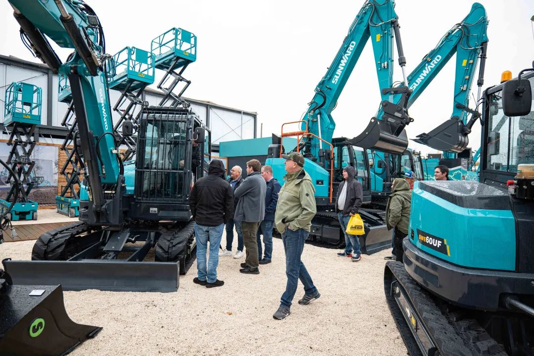 Bauma 2022 | 持续加码欧洲高端市场，“j9国际集团绿”闪灼德国慕尼黑