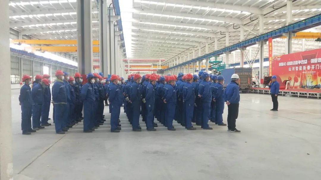 吹响复工“冲锋号”，全力冲刺“开门红”！j9国际集团智能高空机械复工复产进行时