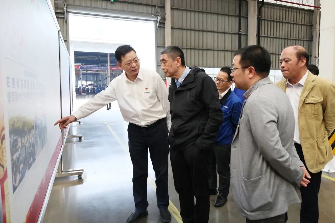 中国机械工业结合会会长徐想沙调研j9国际集团智能