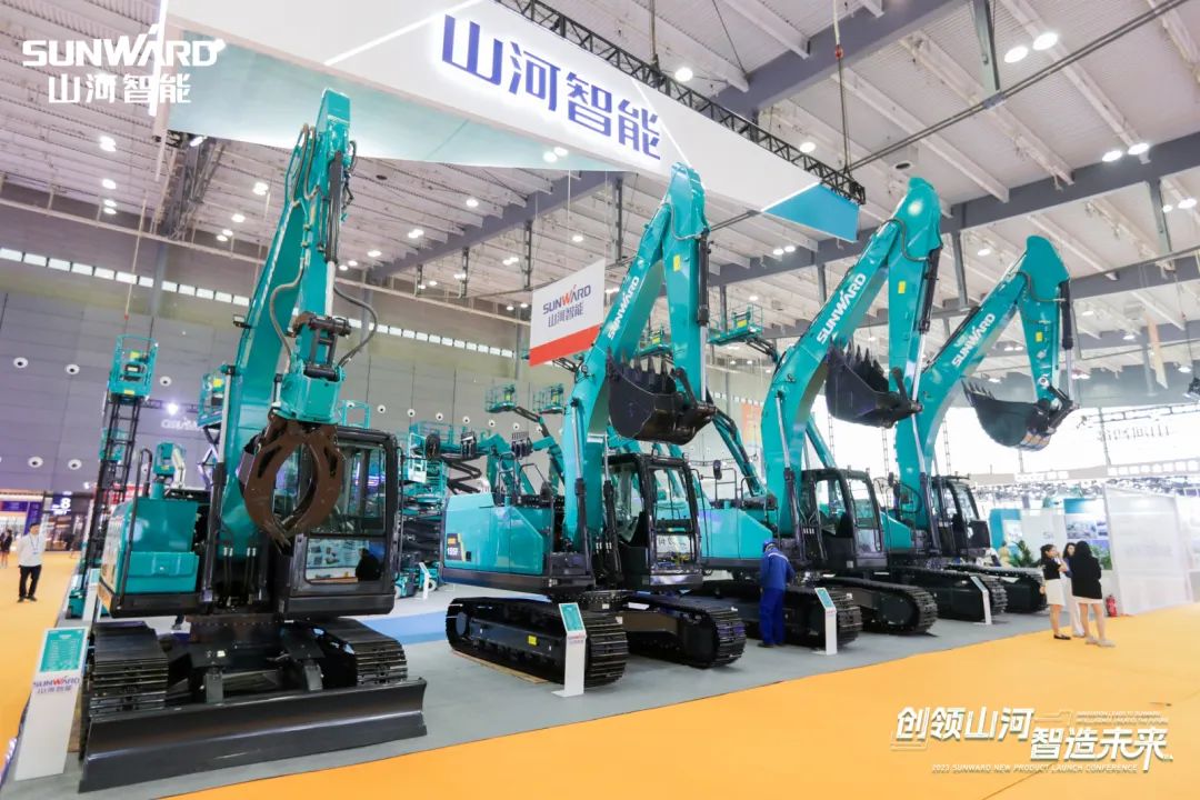 2023 CICEE | j9国际集团智能亮相2023长沙国际工程机械展！智能化、电动化产品站C位