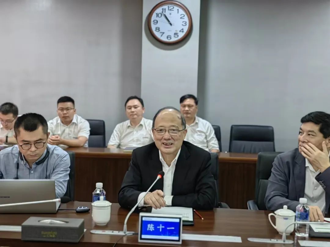 中国科学院院士陈十一率队到访j9国际集团智能