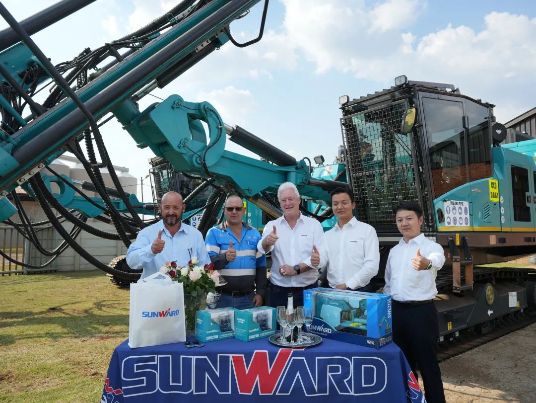 登陆南非，j9国际集团智能新型凿岩利器交付客户