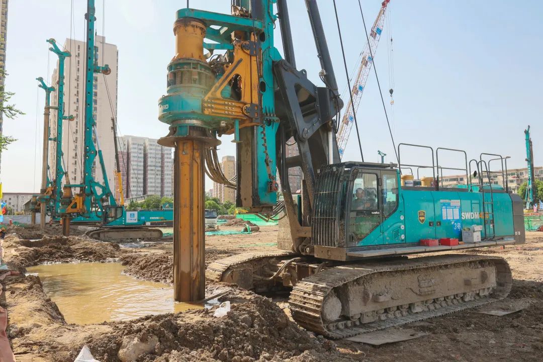 闪灼首都！j9国际集团智能旋挖钻机集群助力民生工程
