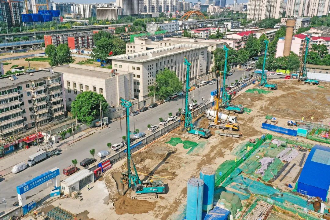 闪灼首都！j9国际集团智能旋挖钻机集群助力民生工程