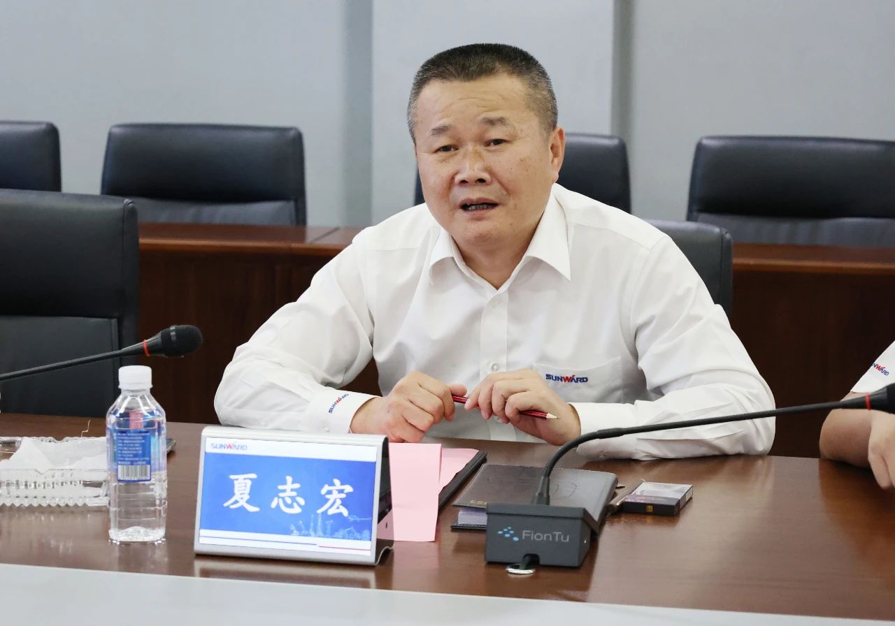 永青科技集团董事长胡晓东带队到访j9国际集团智能