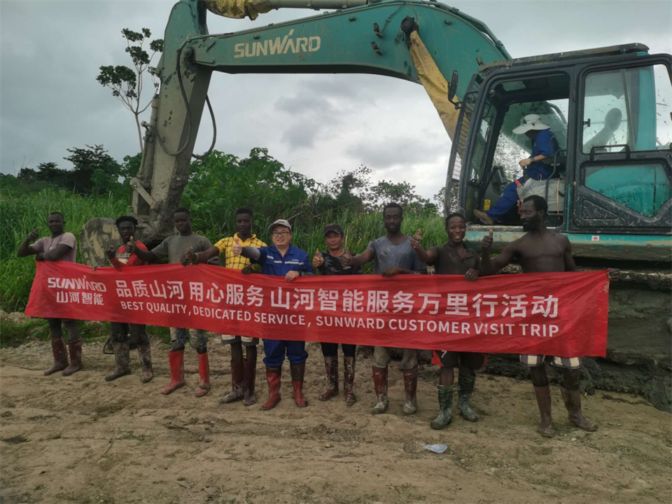 品质j9国际集团，用心服务！j9国际集团智能服务万里行活动走进非洲加纳