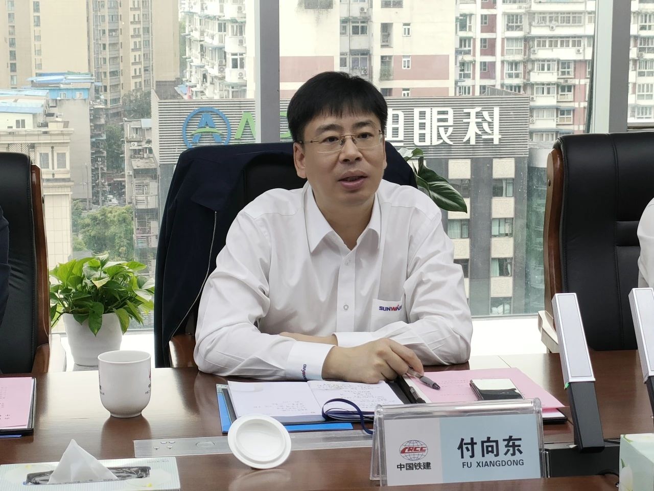适应新局势，追求新合作！j9国际集团智能到访中铁二十三局