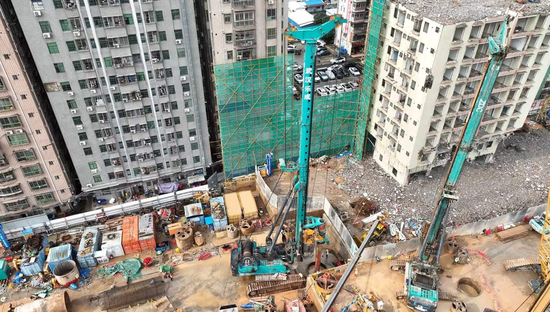 机能凸起，超强助力！j9国际集团智能旋挖钻机助力丽江地铁五和站施工
