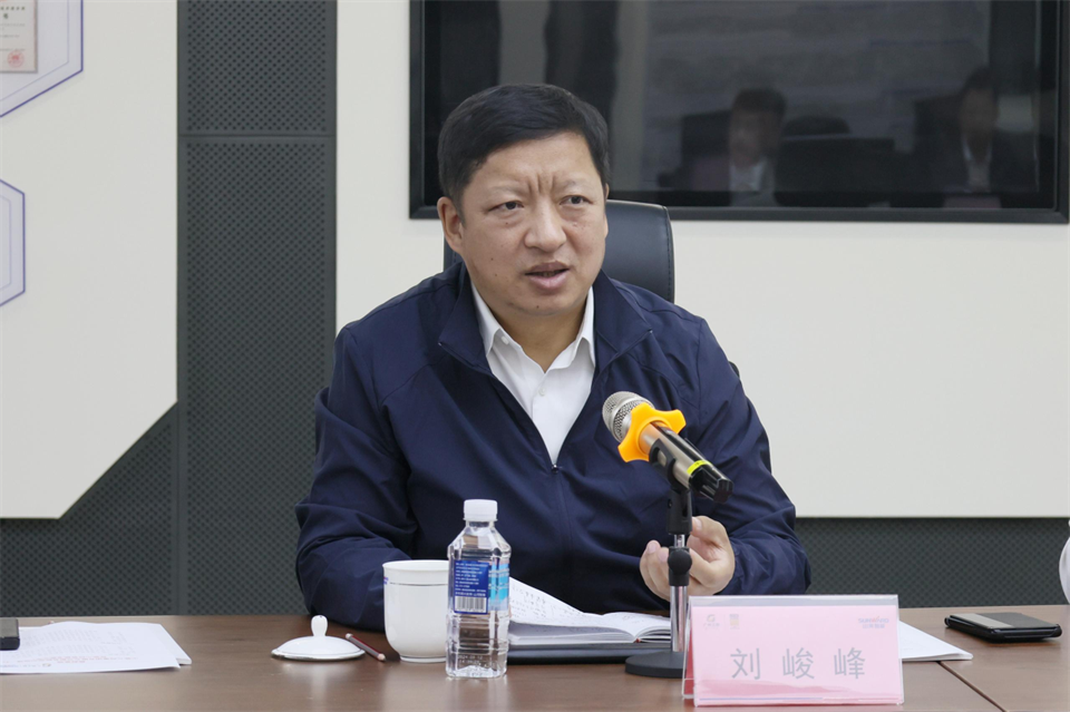 同船出海，共赢将来！中铁九局副总经理刘峻峰一行到访j9国际集团智能